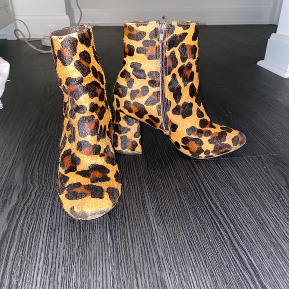 Matisse Grove Cow Hair Bootie in Leopard - Picture 5 of 12